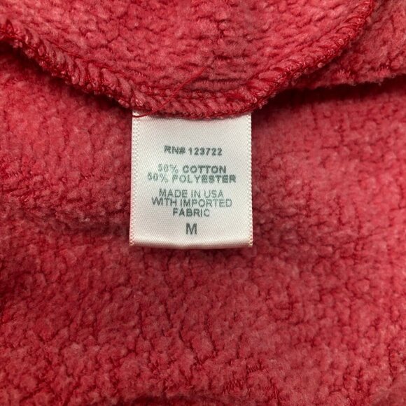 Xirena Pink Dutch Sweatshirt Size M Raw Hem Boxy Cropped - Picture 6 of 7